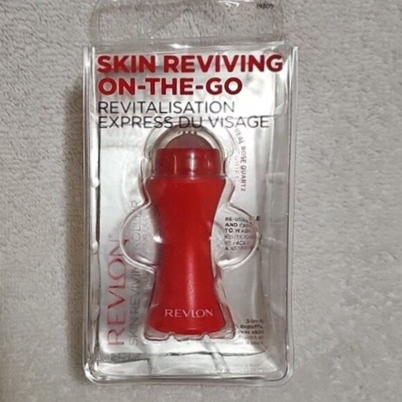 Revlon Skin Reviving Roller w/Rose Quartz for All-Day Facial Reviving, Brighten - Picture 11 of 12